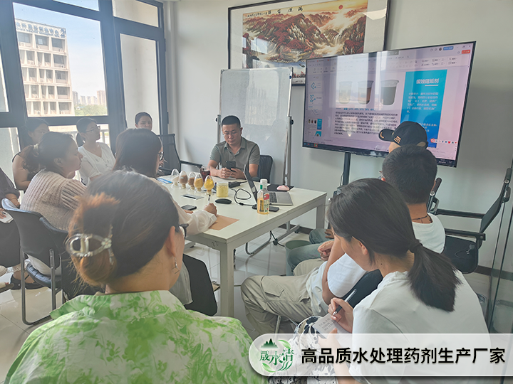 晟水清环保举办销售技能培训会 强化药剂专业知识促进业务拓展 晟水清环保举办销售技能培训会 强化药剂专业知识促进业务拓展